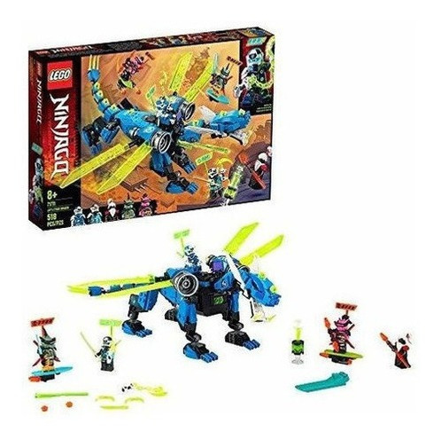 Lego Ninjago Jayrs Cyber Dragon Ninja Action Toy Kit D