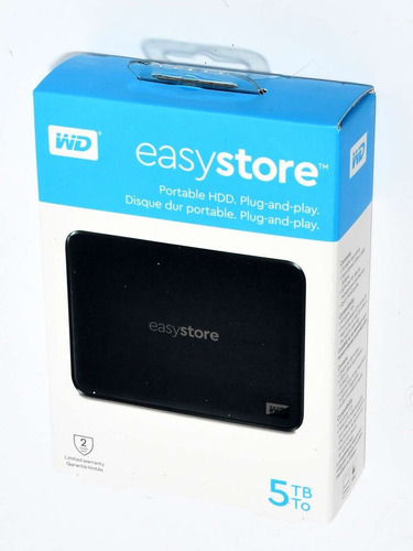 Disco Externo 5tb Western Digital Easystore Usb 3.0 Mac/win 