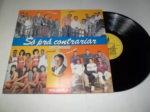 Disco de Vinil Só pra contrariar e seus convidados - Vol. 02, LP´s