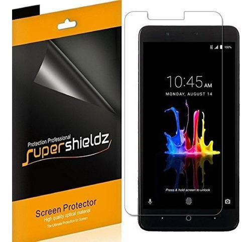 [paquete De 6] Supershieldz Para Zte  Blade Z Max  Protector