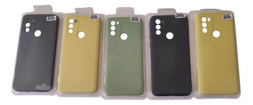 Lote Pack De 5 Fundas Para Motorola G31 Lisas Colores
