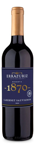 Pack De 2 Vino Tinto Errazuriz 1870 Cabernet 750 Ml