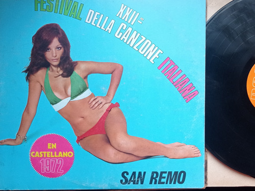 Festival De San Remo Disco Vinilo (Usado)