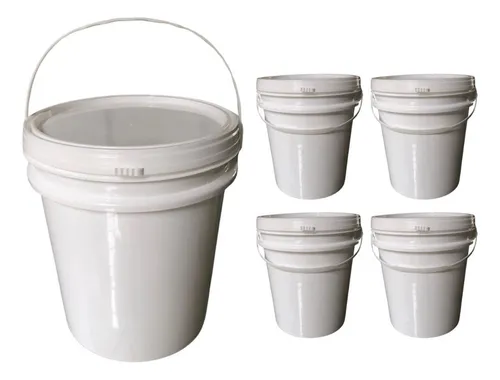 comprar Balde Plástico 10l Alça Plástica Com Alça Plástica 4 Pçs
