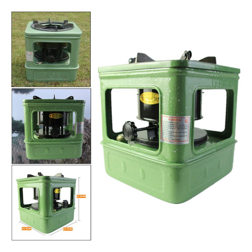 Portátil Práctico 10 Mechas Keroseno Estufa Camping