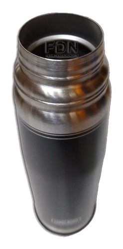 Imagen 8 de 9 de Termo Lumilagro Acero Inoxidable 1 Lt - Negro - Fdn