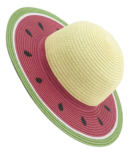 Protector Solar De Paja De Verano De Ala Ancha Para Adultos,
