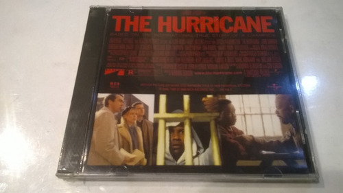 The Hurricane, Banda De Sonido - Cd 1999 Nuevo Nacional