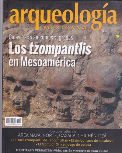 Revista Arqueología Mexicana  148 Tzompantlis En Mesoamerica