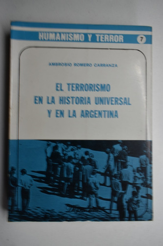 El Terrorismo En La Historia Universal Y En La Argentinac174