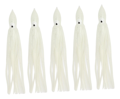 Iscas De Pesca, 10 Peças, Simulação De Lula, Artificial Lumi