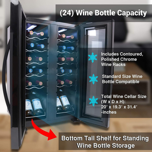 Cava De Vinos Frigobar Botellas 24 Botellas