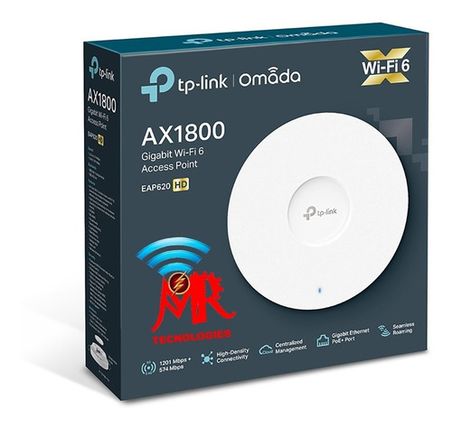 Eap620 Hd Omada Acces Point Inalámbrico Dual Banda Ax1800