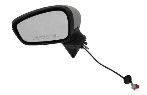 Imagen 2 de 10 de Espejo Ford Fiesta Kinetic Electrico 2013 2014 2015 2016 2018 2019 Con Giro