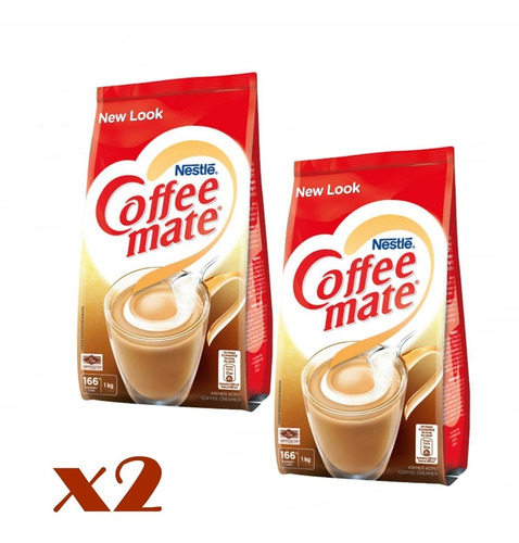 2kg Coffe Mate Nestlé Original 1kg 