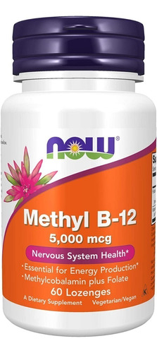 Methyl B-12 5000 Mcg 60caps, Now