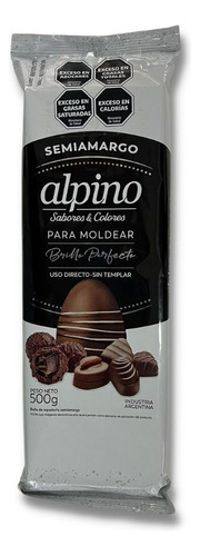 Chocolate Alpino En Tableta X 500 Grs