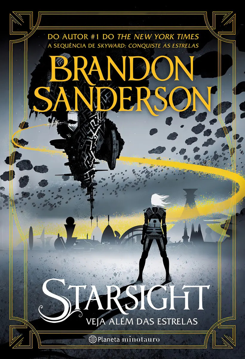 Starsight: Veja Além Das Estrelas: Veja Além Das Estrelas, De Brandon Sanderson. A Sequência De Skyward, Vol. 1. Editorial Planeta, Capa Mole Em Português
