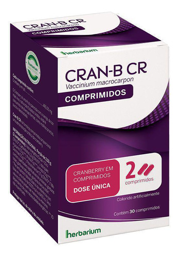 Cran-b Cr 30 Comprimido Herbarium Tratamento Infeccções