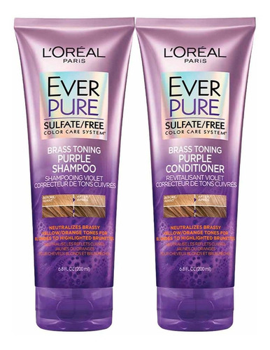 Pack Shampoo + Acondicionador Everpure Purple