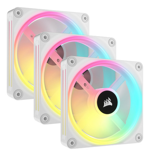 Fan Corsair Icue Link Qx120 Rgb, 120 Mm, Triple Kit De Inici