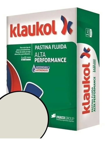 Imagen 1 de 2 de Pastina Klaukol Fluida 5kgs Siena Alta Performance