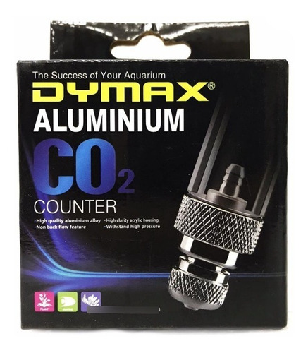 Dymax Cuenta Burbujas Single Ended Counter Aluminium Co2