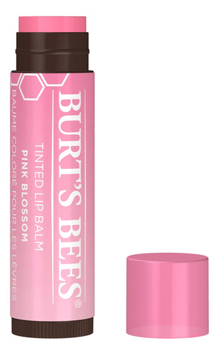 Bálsamo Labial Con Color Burt's Bees Pink Blossom