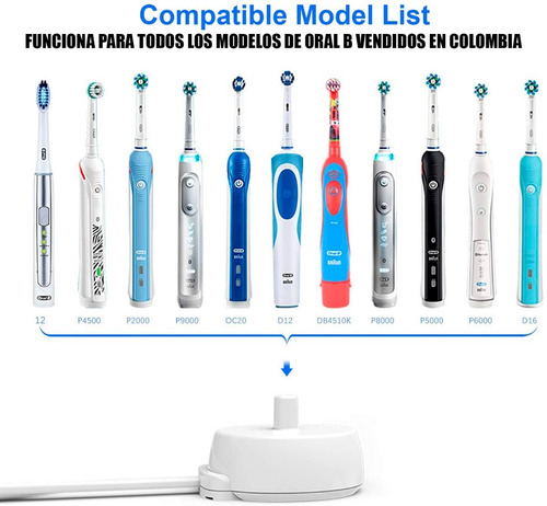 Cargador Para Braun Oral B - Original - Cepillo Eléctrico