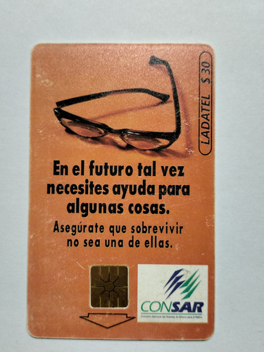 Tarjeta Ladatel Consar 