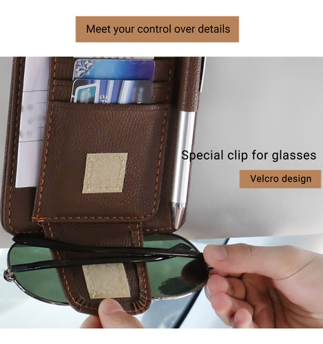 Bolsa Organizadora De Gafas Con Forma De Parasol Para Tarjet
