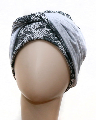 Turbante Indra Oncologico Reversible Alopecia Moda  