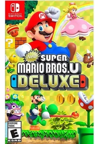 New Super Mario Bros.u Deluxe - Juego Físico Switch - Juppon