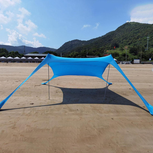 L Playa Familiar Plegable, Toldo De Playa, Upf50