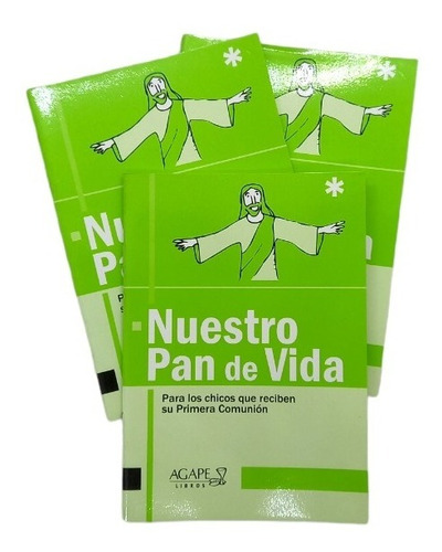 Nuestro Pan De Vida - Recuerdo Comunión - Pack X 10 Unidades