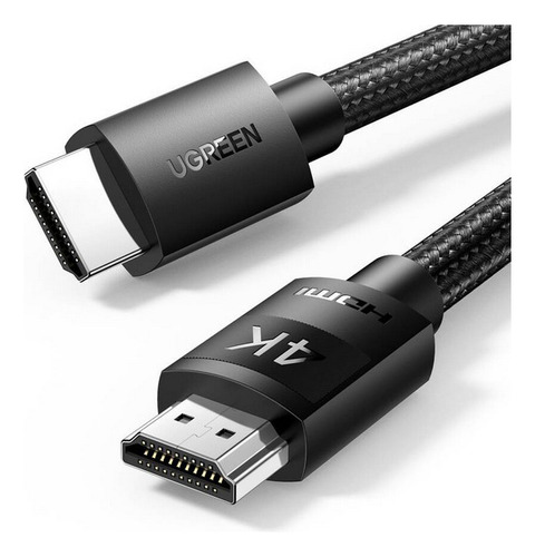 Cabo Ugreen Hdmi Para Hdmi 4k@60hz 3d - 2 Metros