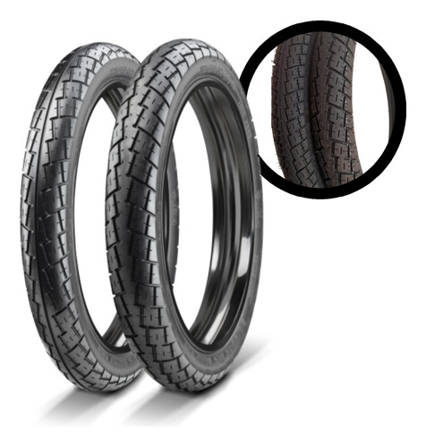 Par Pneus Ira Tires Soho Br 2.75-17 47p Tt E 90/90-18 57p Tt