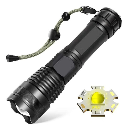 Lanterna Laser Tática Titanium Pro Camping T9 Trilha Led Usb