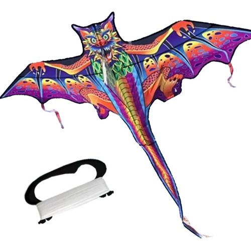 Nuevo Pterodáctilo Cometa 160 Cm Rojo/verde Cometa Dragón De