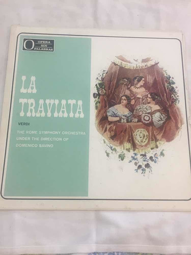 Disco Vinilo Lp La Traviata Verdi Opera Sin Palabras Savino