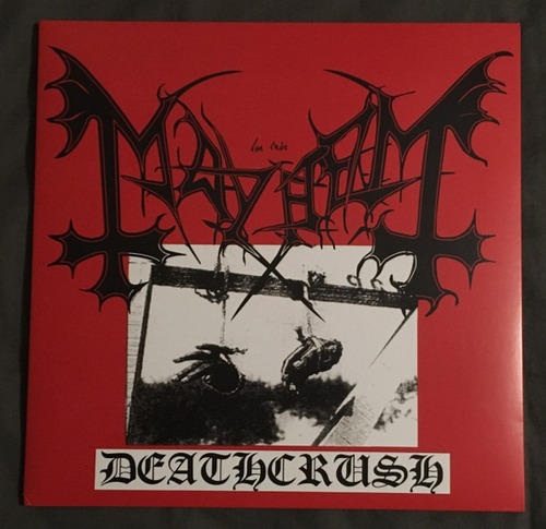 Mayhem - Deathcrush - Vinilo Nuevo Importado Uk Black Metal