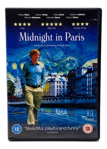 Dvd Medianoche En París (midnight In Paris) Woody Allen