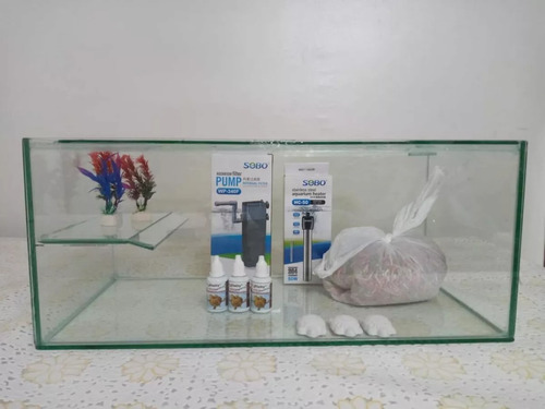 Kit 3tipo Tortuguero Para Tortuga Agua Tiene Todo L Necesita