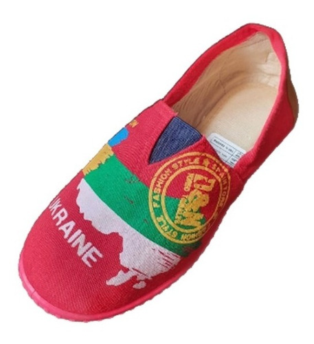 Zapatillas Suela Roja Con Ucrania Roja Con Envio Gratuito