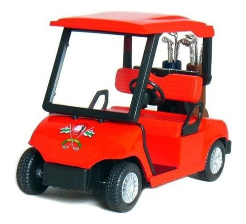 Modelo De Carrito De Golf De Metal Fundido A Presion De 4½ (