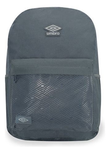 Mochila Umbro® Porta Laptop Hasta 15 Inch Casual Urbana Color Gris