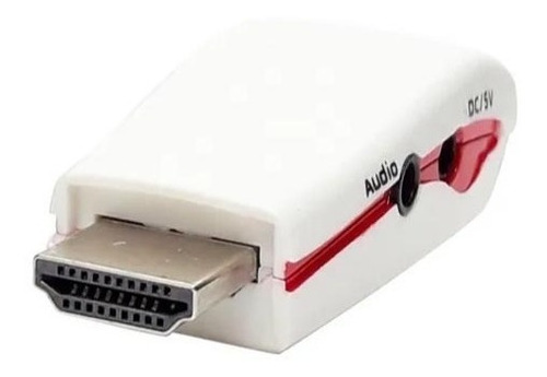 Imagem 1 de 7 de Adaptador Conversor Hdmi X Vga - Ps4 Xbox - Pc Monitor Vga
