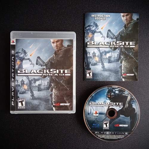 Blacksite Area 51 - Playstation 3 - Usado
