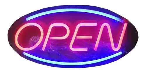 comprar Anuncio De Open Luminoso Led Tipo Neon