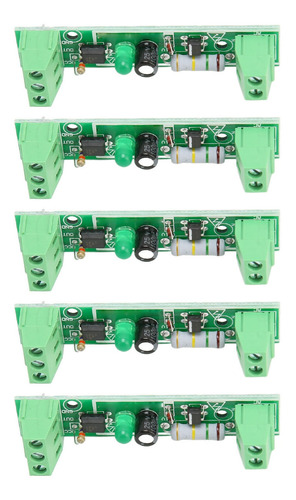 Módulo Optoacoplador De 220 V Ac, 5 Piezas, Voltaje De Aisla